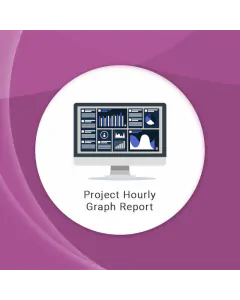Project Hourly Report Graph